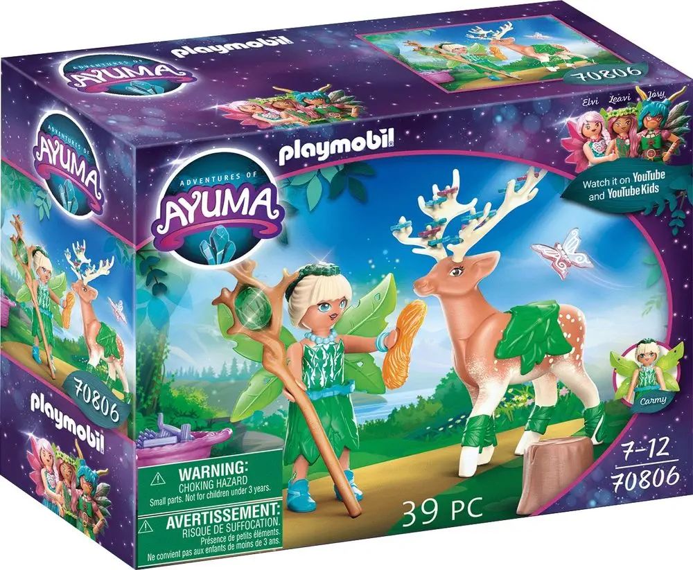 Playmobil AYUMA 70806 Forest Fairy s pohádkovou zvířecí duší - obrázek 1
