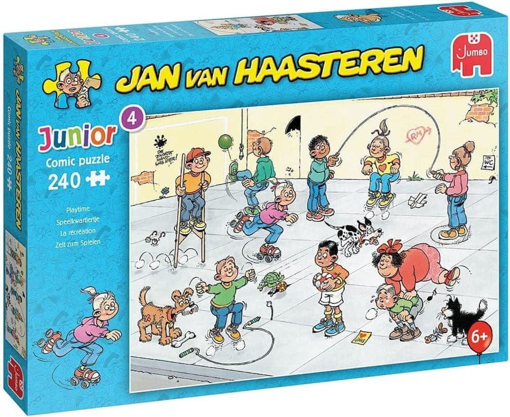Jumbo Puzzle JvH Junior 4: Čas na hraní 240 dílků - obrázek 1
