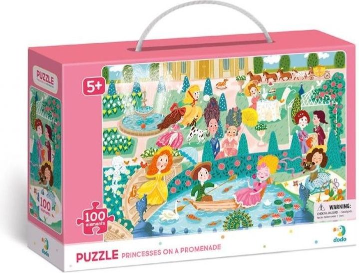 Dodo Toys Puzzle Princezny na promenádě 100 dílků - obrázek 1