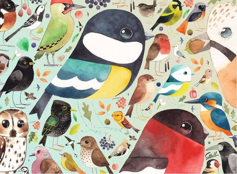 Ravensburger Puzzle Britští ptáci 500 dílků - obrázek 1