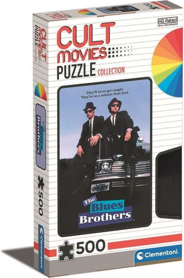 Clementoni Puzzle Cult Movies: Bratři Bluesovi 500 dílků - obrázek 1