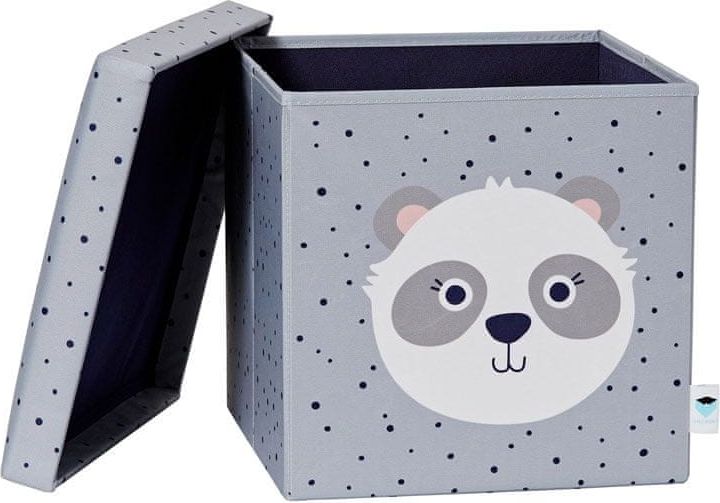 Love It Store It Box na hračky / židle, Happy Kids - Panda - obrázek 1