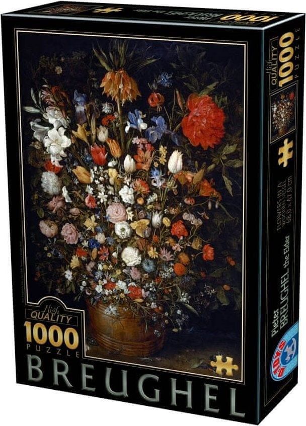 D-Toys Puzzle Kytice 1000 dílků - obrázek 1