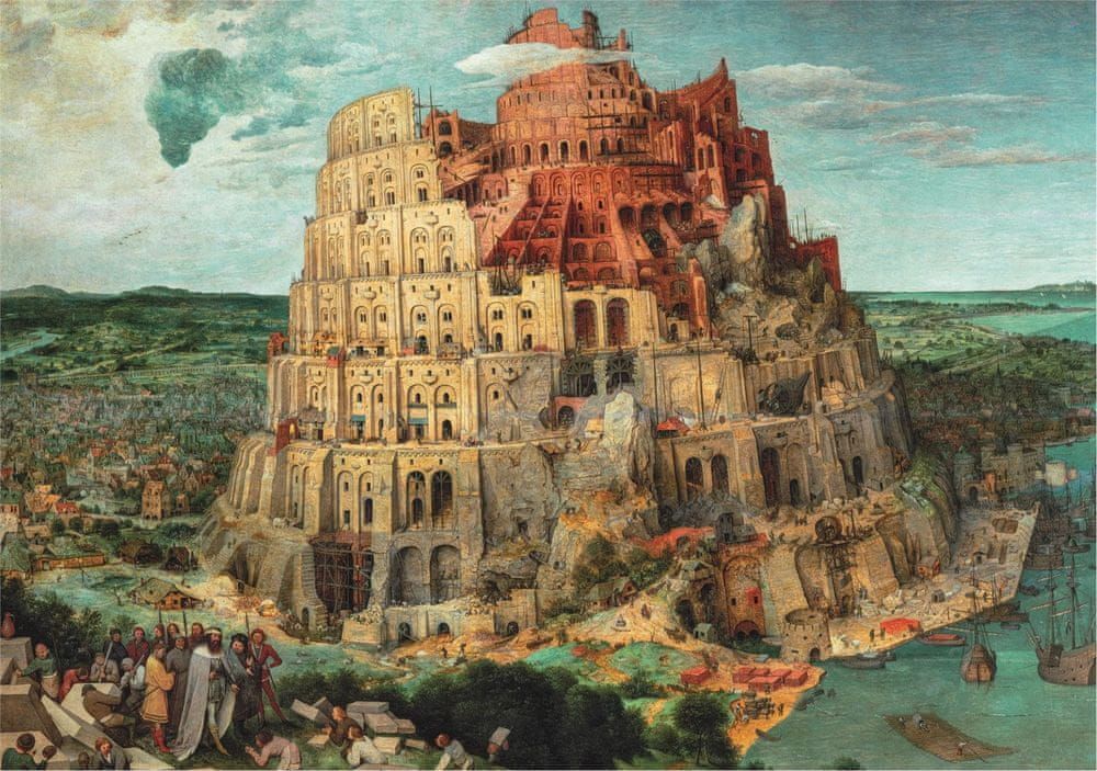 Clementoni Puzzle Museum Collection: Babylonská věž 1500 dílků - obrázek 1