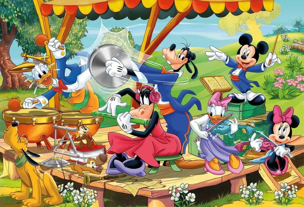 Clementoni Puzzle Mickey Mouse a přátelé MAXI 24 dílků - obrázek 1