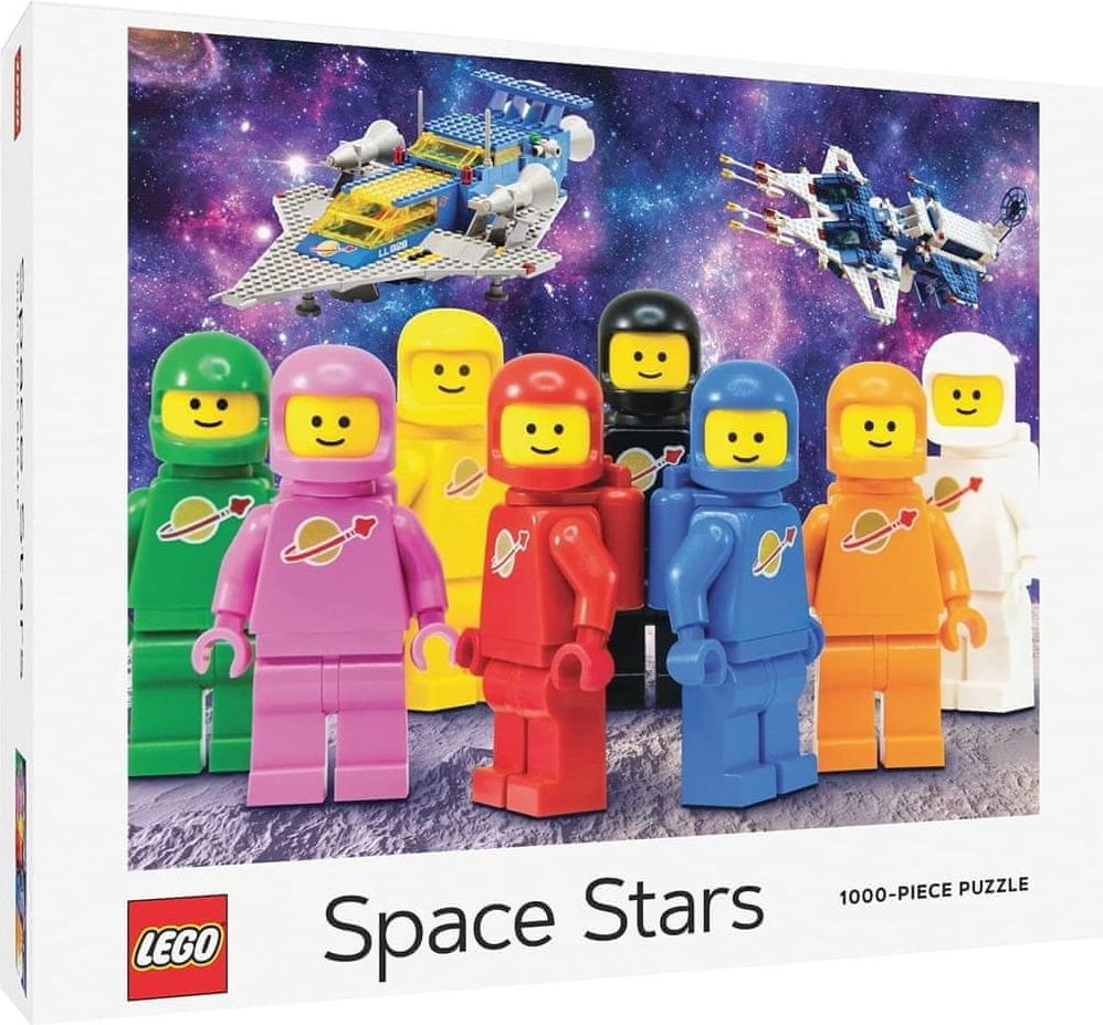Chronicle Books Puzzle LEGO Space Stars 1000 dílků - obrázek 1