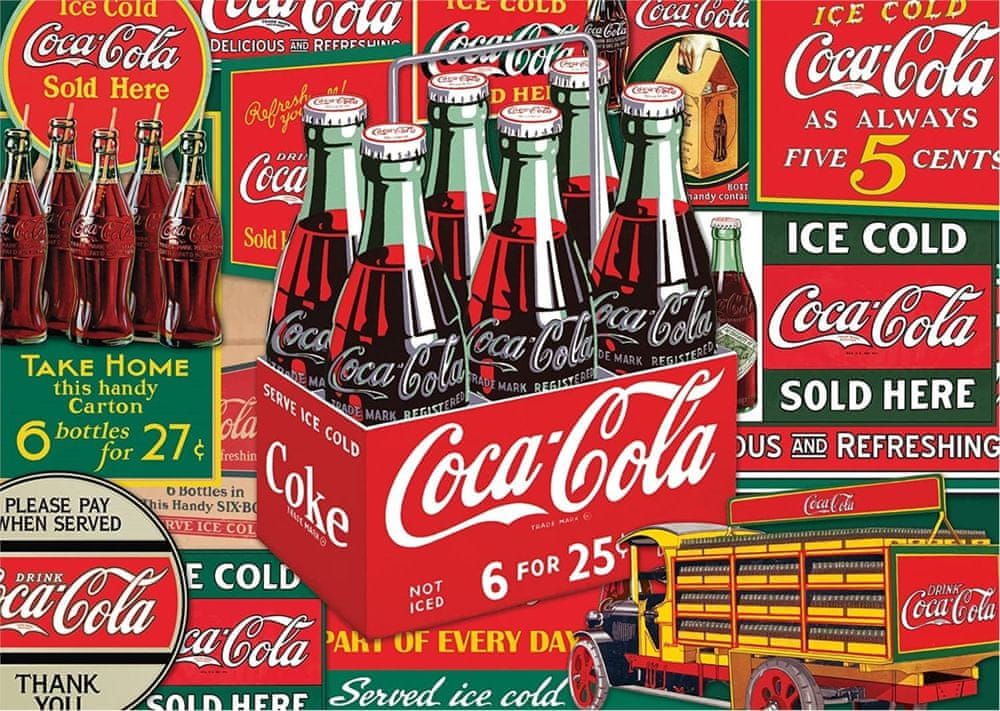 Schmidt Puzzle Coca Cola Klasika 1000 dílků - obrázek 1