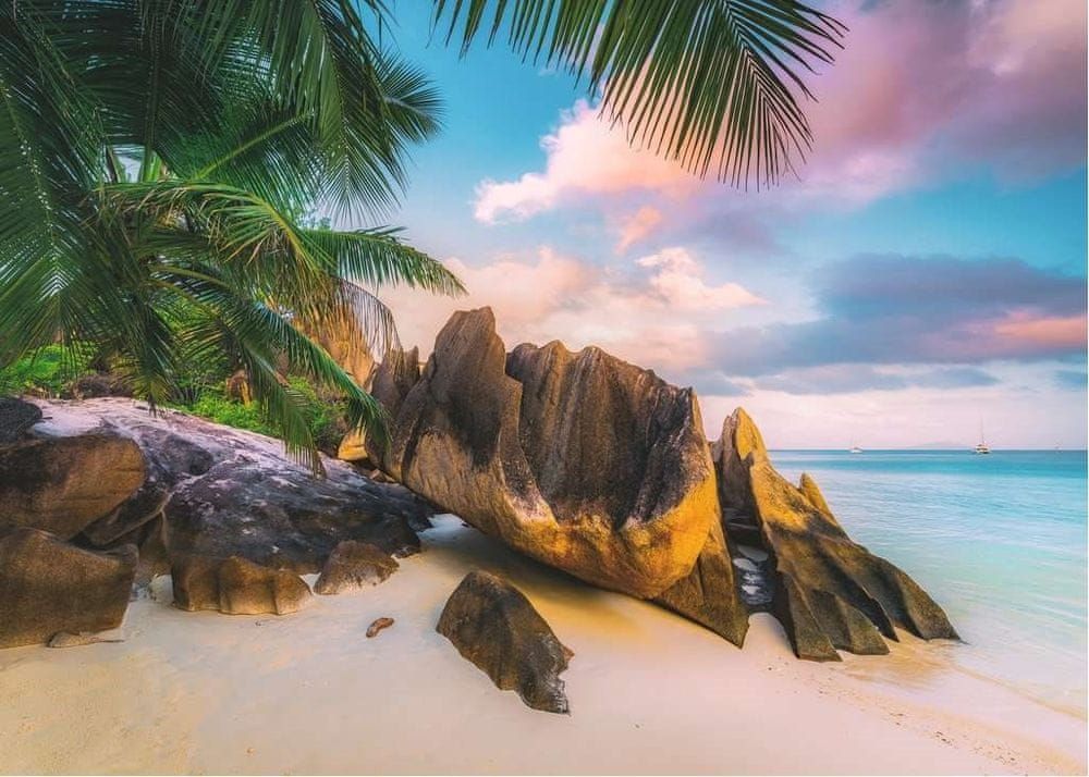 Ravensburger Puzzle Nádherné ostrovy: Seychely 1000 dílků - obrázek 1