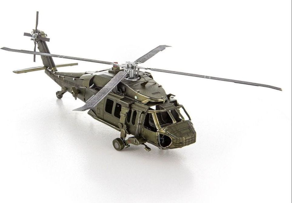 Metal Earth 3D puzzle Vrtulník Black Hawk - obrázek 1
