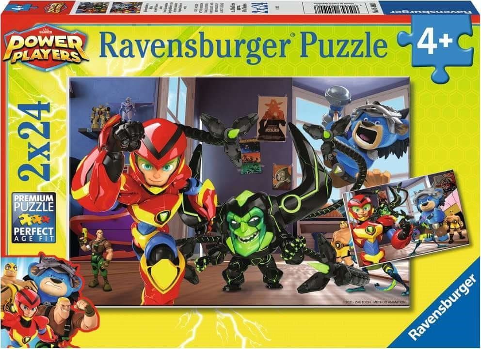 Ravensburger Puzzle Power Players 2x24 dílků - obrázek 1