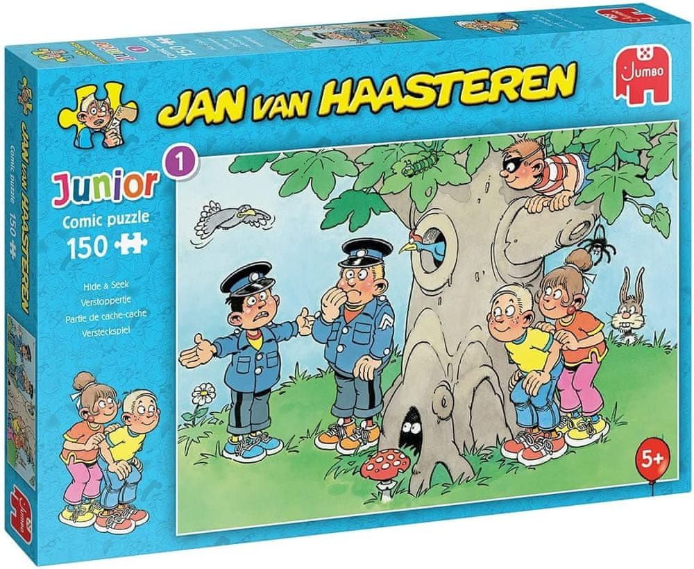 Jumbo Puzzle JvH Junior 1: Hra na schovávanou 150 dílků - obrázek 1