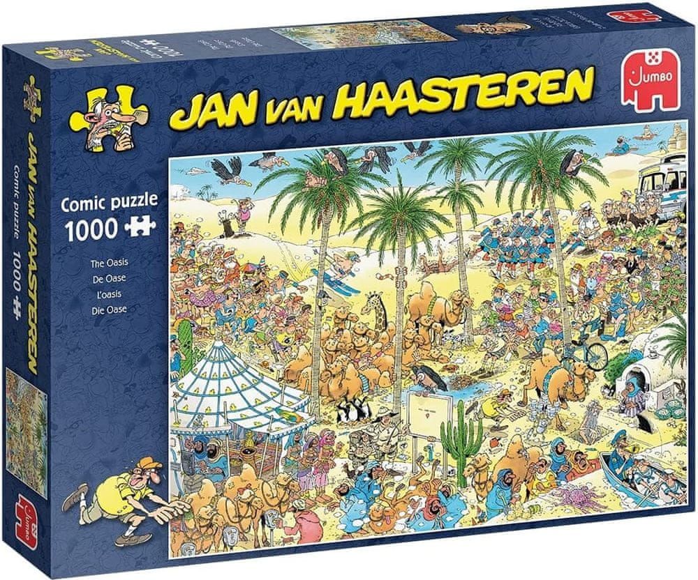 Jumbo Puzzle JvH Oáza 1000 dílků - obrázek 1