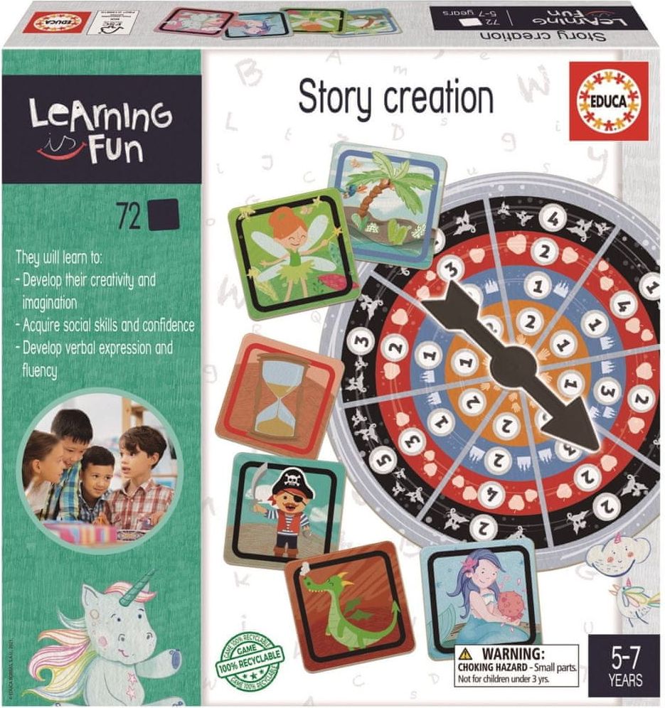 Educa Vzdělávací hra Learning is Fun: Vytvoř příběh - obrázek 1