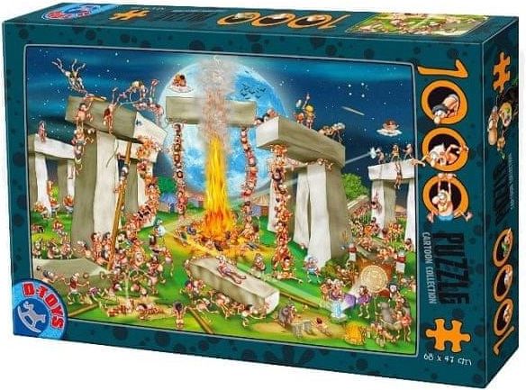 D-Toys Puzzle Stonehenge 1000 dílků - obrázek 1