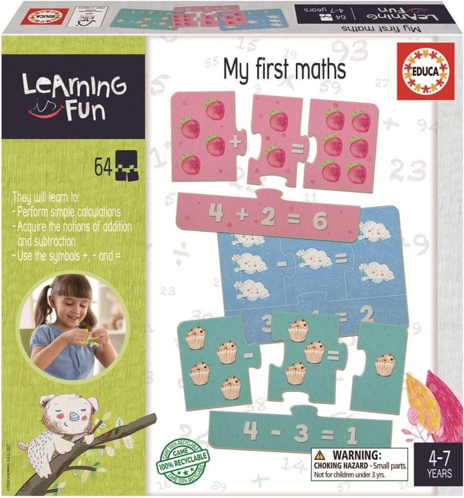 Educa Vzdělávací hra Learning is Fun: Moje první matematika - obrázek 1