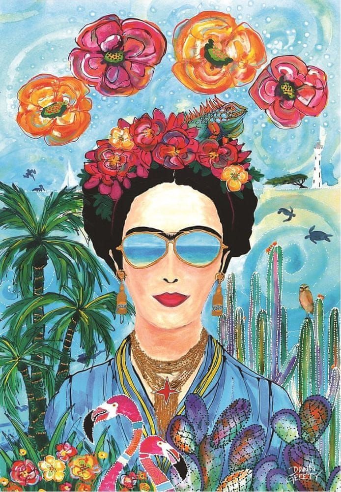 AnaTolian Puzzle Frida 500 dílků - obrázek 1