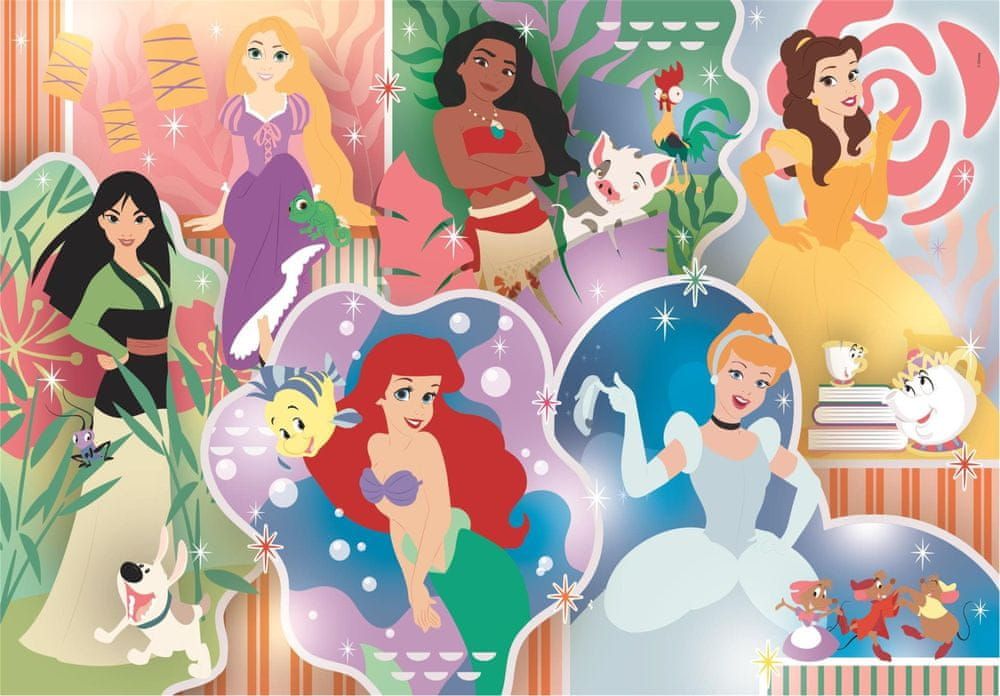 Clementoni Puzzle Disney princezny MAXI 24 dílků - obrázek 1