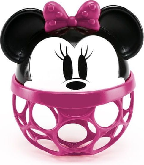 Oball OBALL Hračka Oball Rattle Disney Baby Minnie, 0m + - obrázek 1