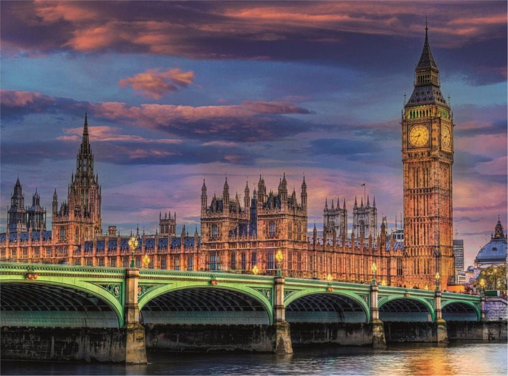 Clementoni Puzzle Londýnský parlament 500 dílků - obrázek 1