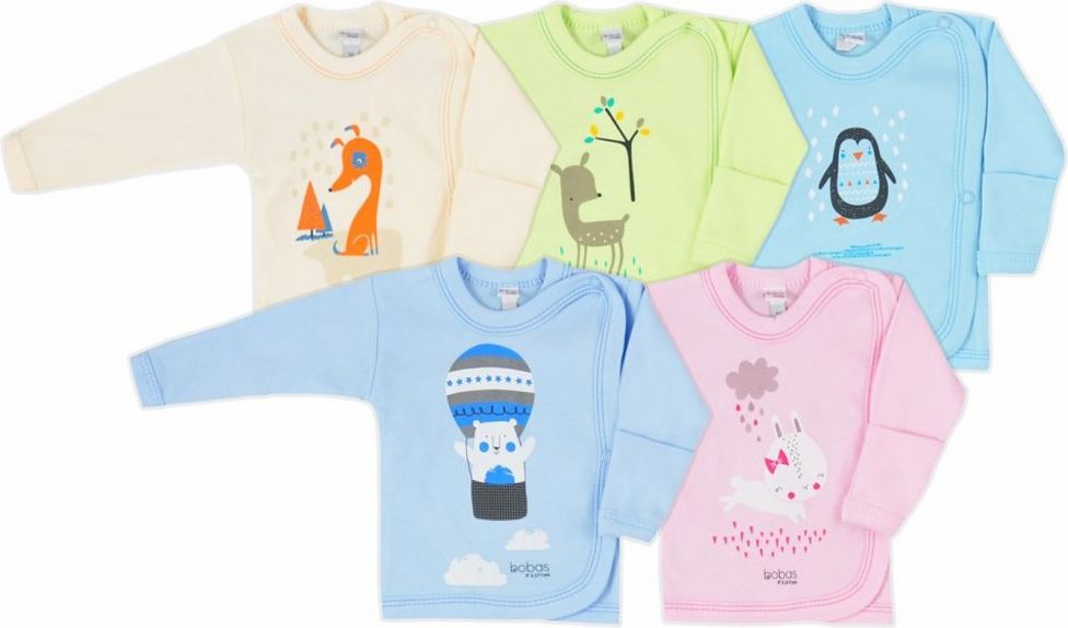 Kojenecká košilka Bobas Fashion Mini Baby smetanová&nbsp;-&nbsp;62 (3-6m) - obrázek 2