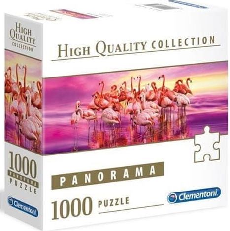 TWM Puzzle Panorama Flamingo Dance 1000 dílků - obrázek 1