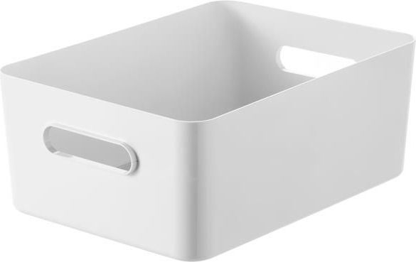 SMARTSTORE Úložný box "Compact L", bílý, plast, 15,4 l, 11010 - obrázek 1