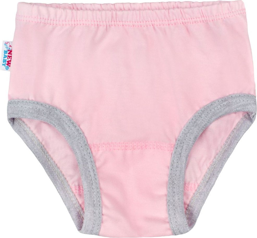 Letní noční košilka s kalhotkami New Baby Hello s hrošíkem růžovo-šedá&nbsp;-&nbsp;86 (12-18m) - obrázek 4