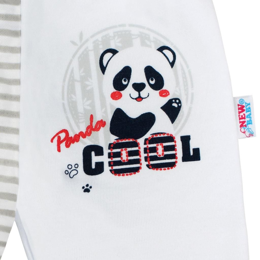 Kojenecké polodupačky New Baby Panda 62 (3-6m) - obrázek 3
