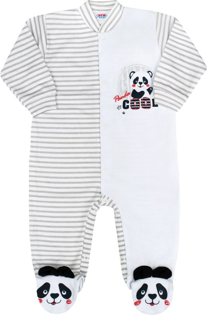 Kojenecký overal New Baby Panda&nbsp;-&nbsp;74 (6-9m) - obrázek 1