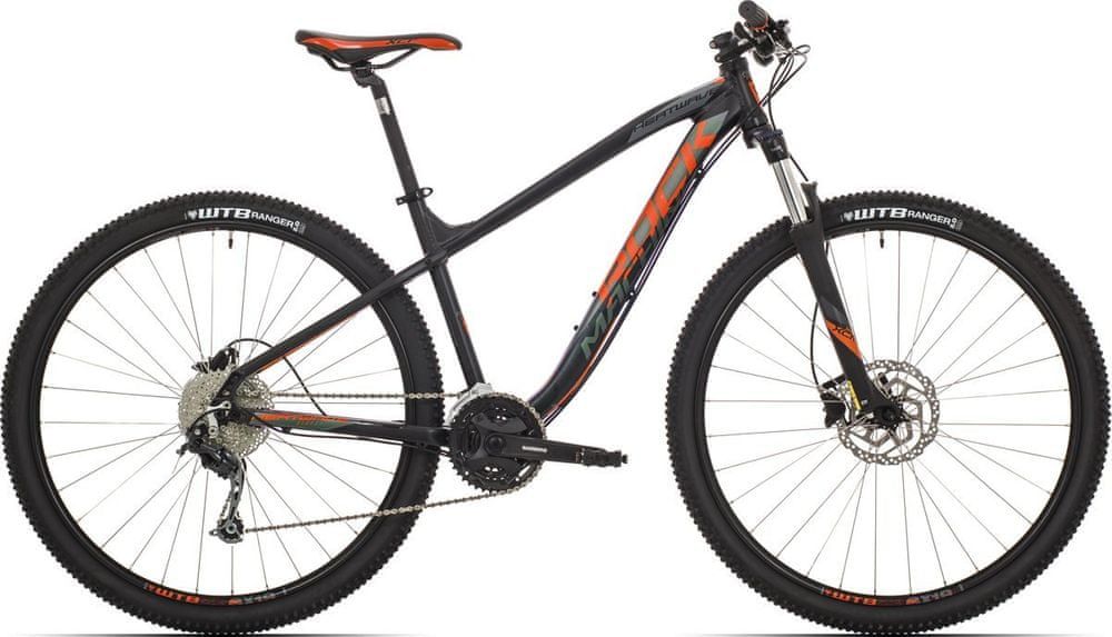 Rock Machine Heatwave 90-29 2019 19" (L) mat black/neon orange/dark grey - obrázek 1