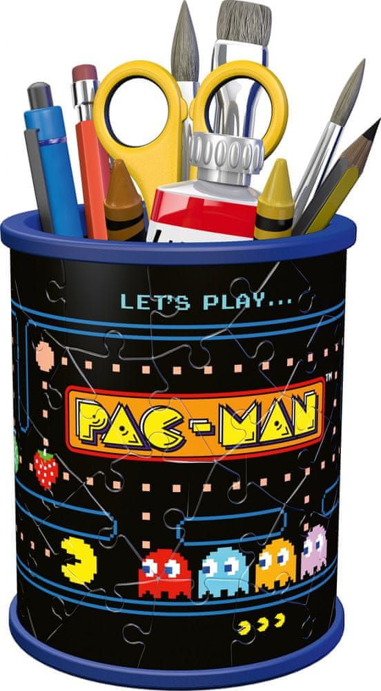 Ravensburger 3D puzzle Stojan na tužky Pac Man 54 dílků - obrázek 1