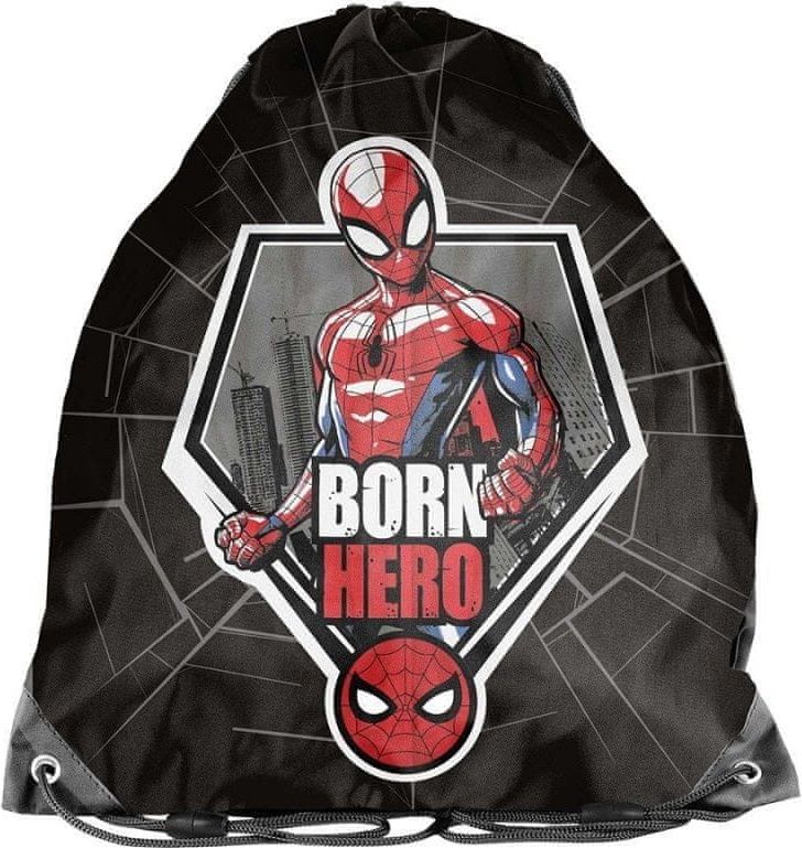 Paso Školní pytel vak sáček Spiderman Born Hero - obrázek 1