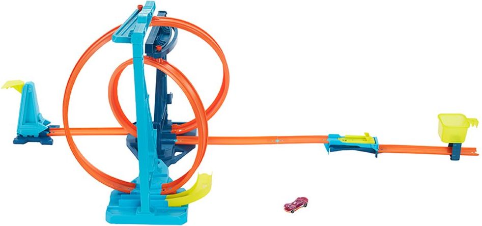 MATTEL HW TRACK BUILDER NEKONEČNÁ SMYČKA HERNÍ SET - obrázek 2
