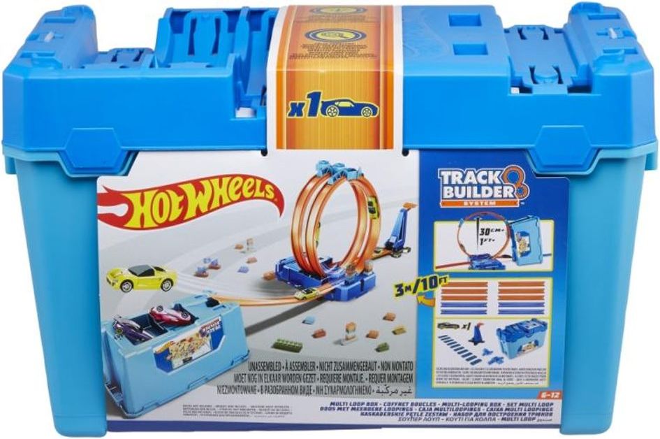 MATTEL HW TRACK BUILDER V KUFŘÍKU ASST - obrázek 1