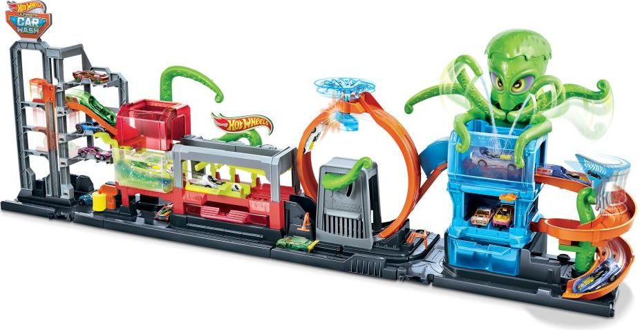 MATTEL HW CITY ULTIMÁTNÍ MYČKA S CHOBOTNICÍ - obrázek 1