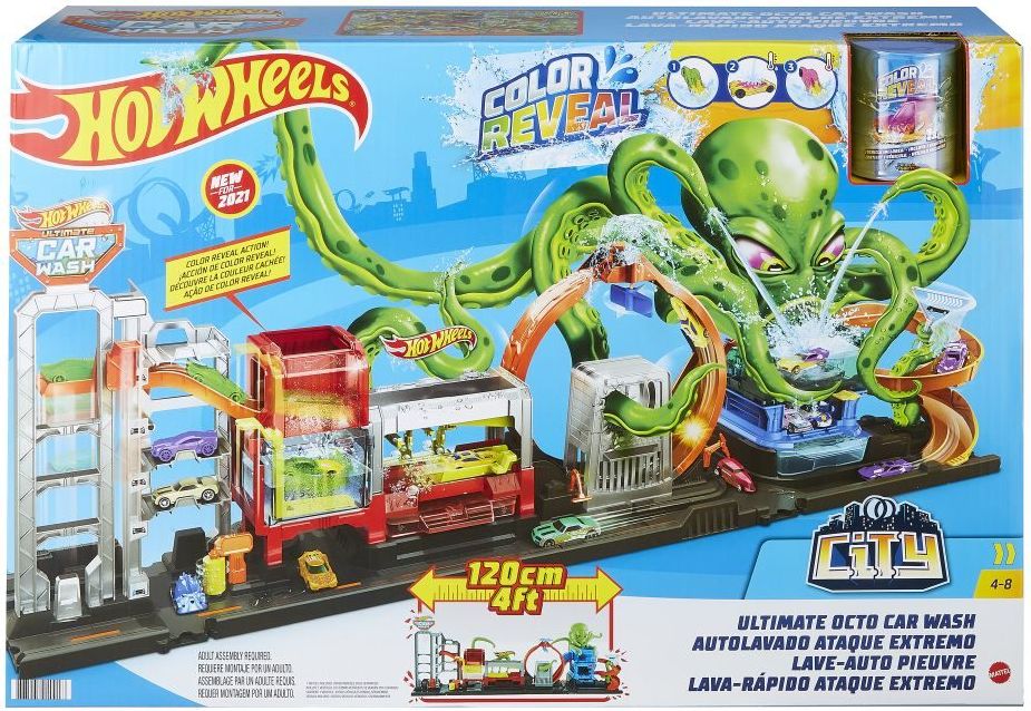 MATTEL HW CITY ULTIMÁTNÍ MYČKA S CHOBOTNICÍ - obrázek 2