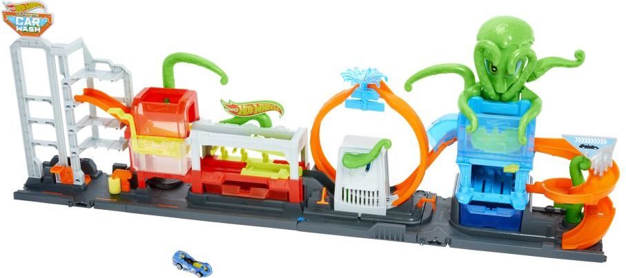 MATTEL HW CITY ULTIMÁTNÍ MYČKA S CHOBOTNICÍ - obrázek 3