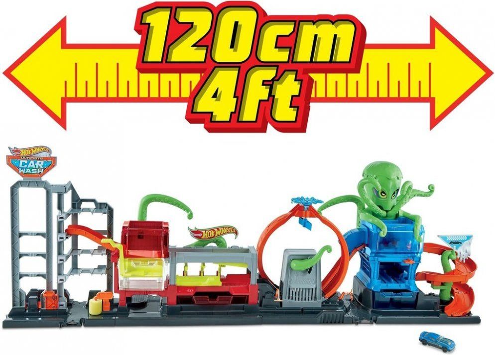 MATTEL HW CITY ULTIMÁTNÍ MYČKA S CHOBOTNICÍ - obrázek 4