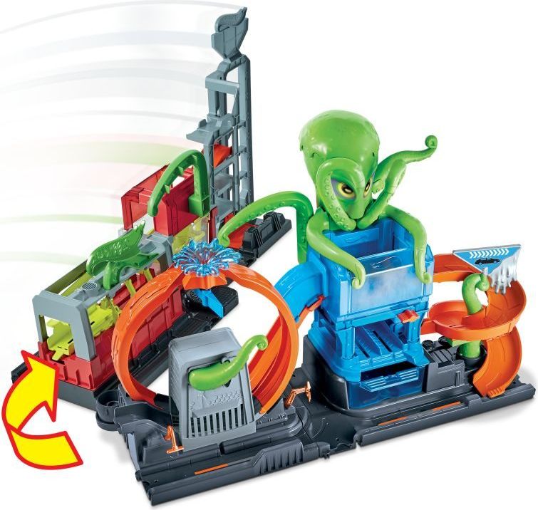 MATTEL HW CITY ULTIMÁTNÍ MYČKA S CHOBOTNICÍ - obrázek 5