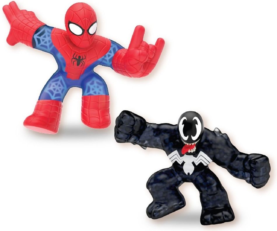 TM Toys GOO JIT ZU figurky MARVEL Venom vs. Spider-man 12cm - obrázek 1