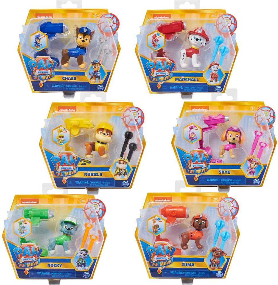 Spin Master PAW PATROL FILM FIGURKY S AKČNÍ VÝBAVOU - obrázek 1
