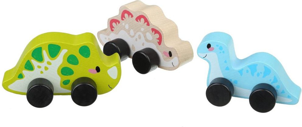 CUBIKA 15597 Veselí dinosauři - dřevěný set 3 díly - obrázek 3
