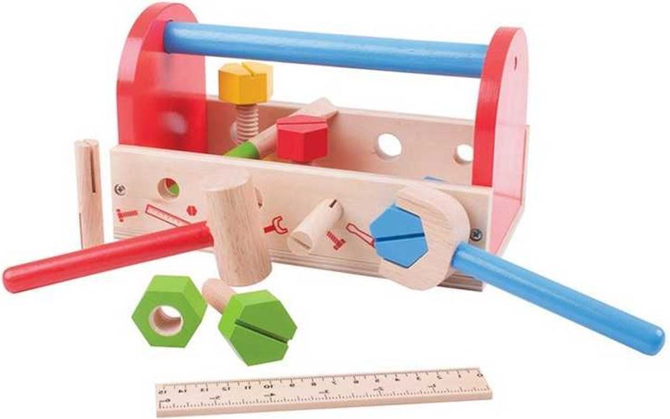 Bigjigs Toys Moje nářadí v přepravce - obrázek 1