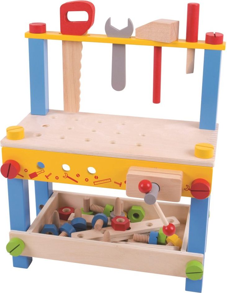 Bigjigs Toys Můj první pracovní stůl - obrázek 1