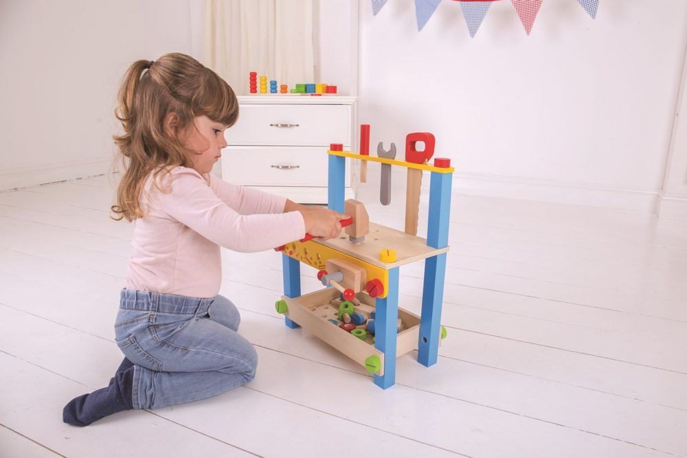 Bigjigs Toys Můj první pracovní stůl - obrázek 3