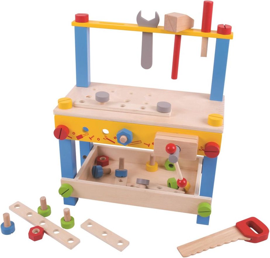 Bigjigs Toys Můj první pracovní stůl - obrázek 4