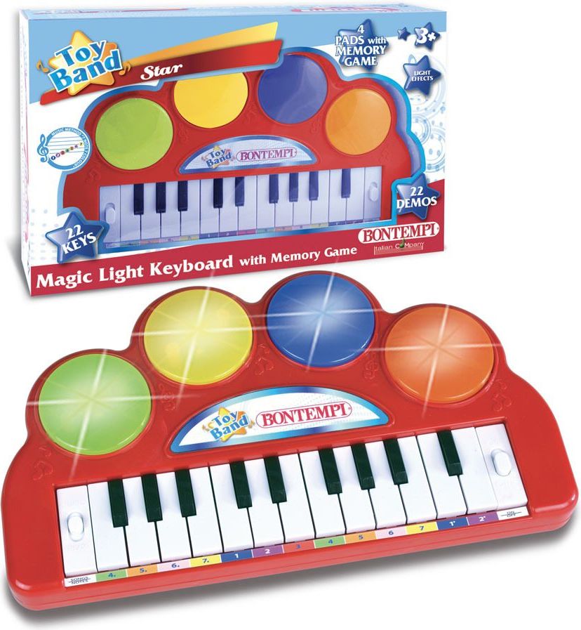Bontempi Elektronické klávesy se světelnou hudbou - obrázek 1