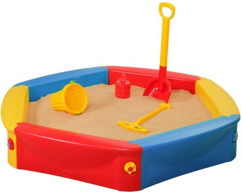 BJ Plastic Barevné Pískoviště - obrázek 1