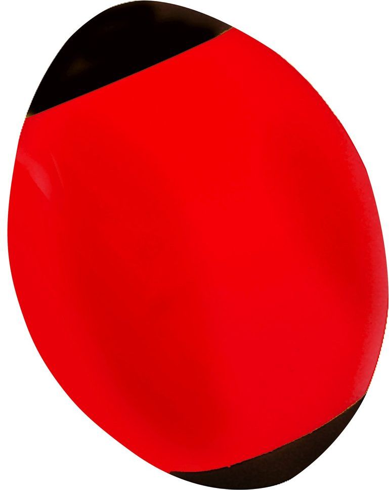 Androni Americký fotbalový míč měkký - průměr 24 cm, červený - obrázek 1