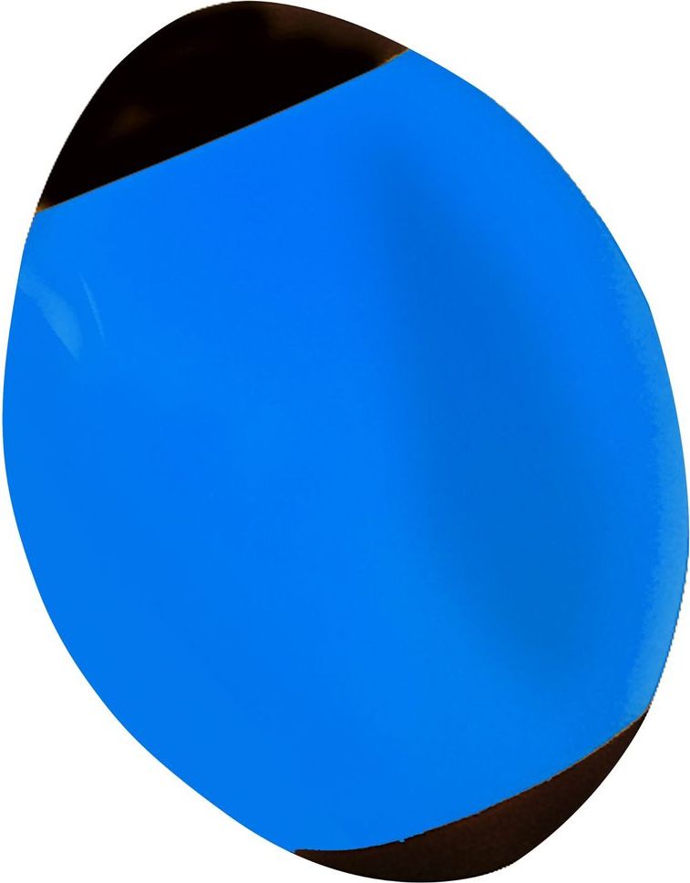 Androni Americký fotbalový míč měkký - průměr 24 cm, modrý - obrázek 1